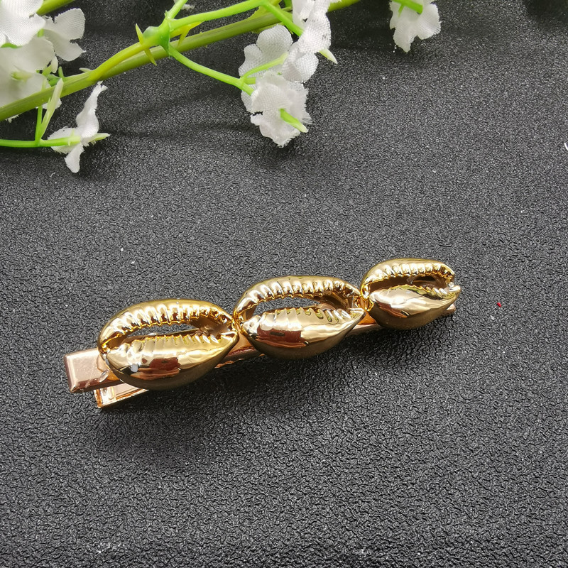 Hair Accessories Natural Shell Freshwater Pearl Hairpin