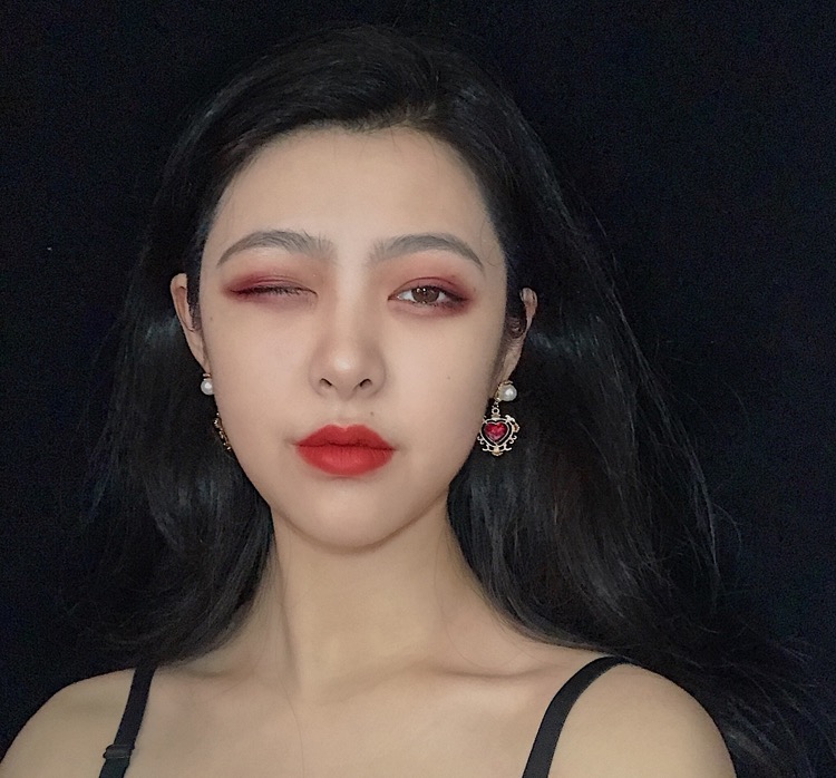 Baroque Court Girls Retro Pearl Earrings With Hearts