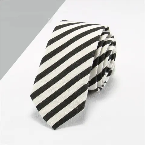 Cotton and Linen Tie Men's Formal Business Tie