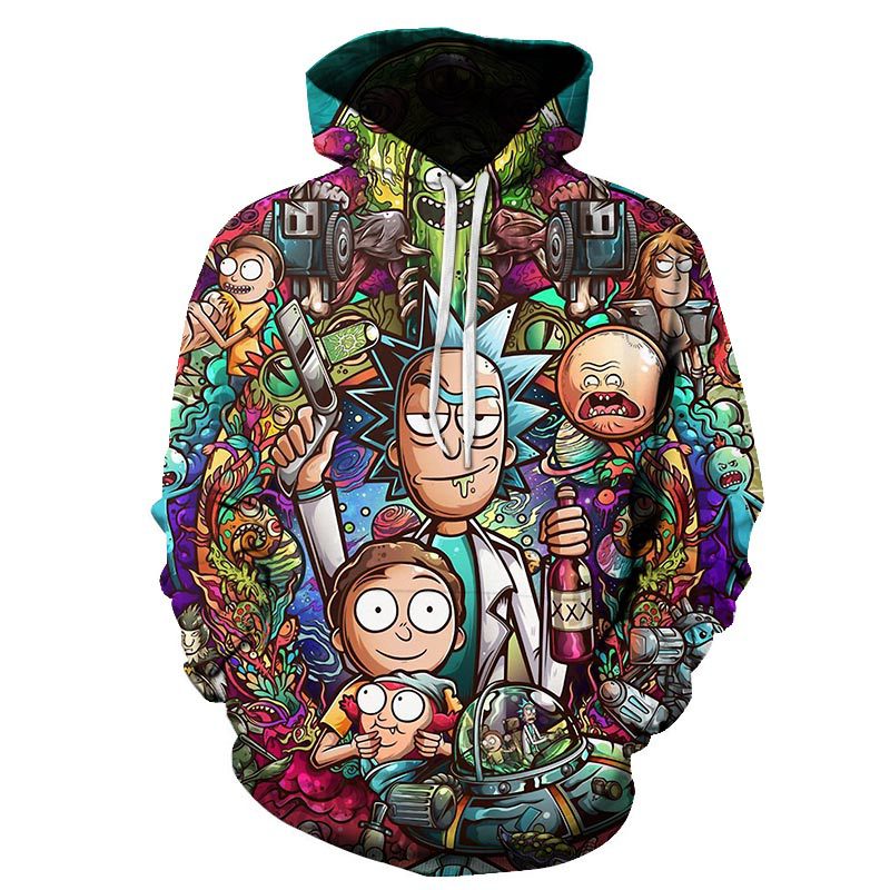 Title 2, Can Now Do 3D Cartoon Digital Printing Sweater