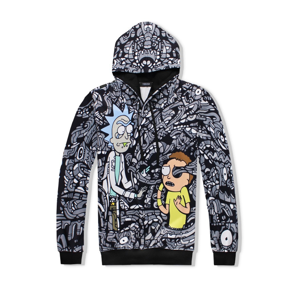 Can Now Do 3D Cartoon Digital Printing Sweater