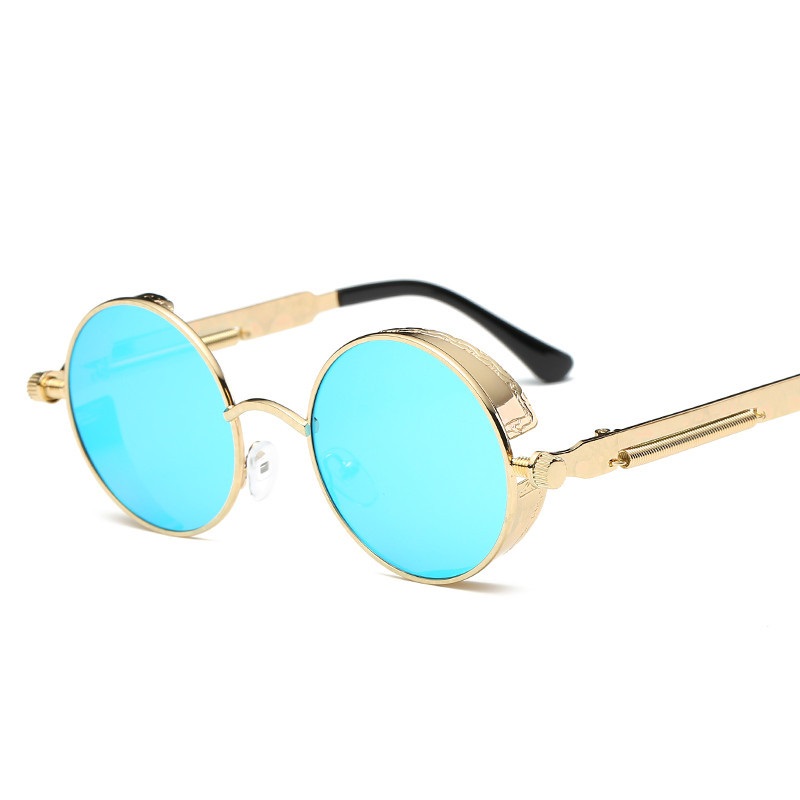 Austin Powers Vintage Round Metal Frame Sunglasses - Image 14