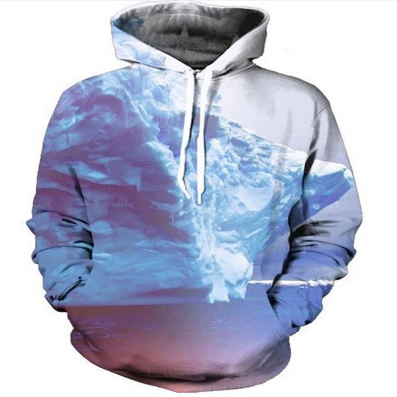 Galaxy Sky 3D Printing Pullover Hooded Sweater