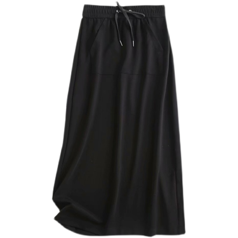 New Fashion Women's Korean Style New Solid Color Skirt Women