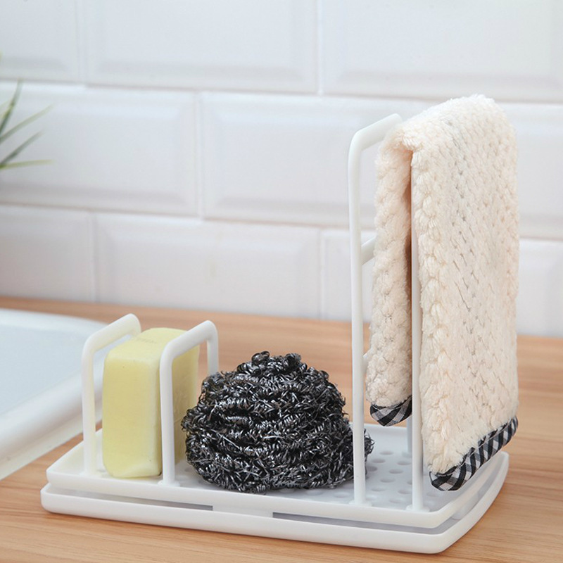 Title 2, Kitchen Drain Rack Storage Rack, Rag, Dish Clot...