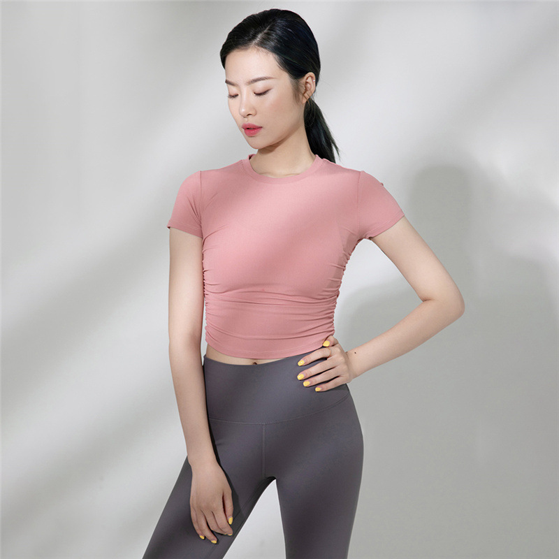 New Style Breathable And Quick-drying Sports Short Sleeve Women