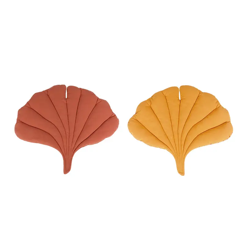 Leaf Shape Soft Dog Bed Mat Crate