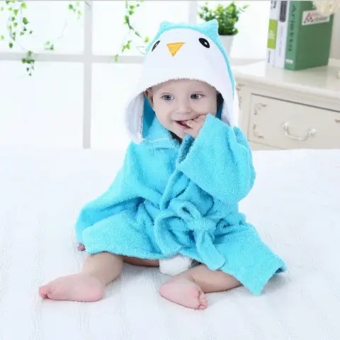 New Cotton Cartoon Bathrobes ForBoys and Girls