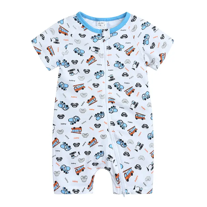 Summer Air Conditioning Suit Cotton Short-sleeved One-piece
