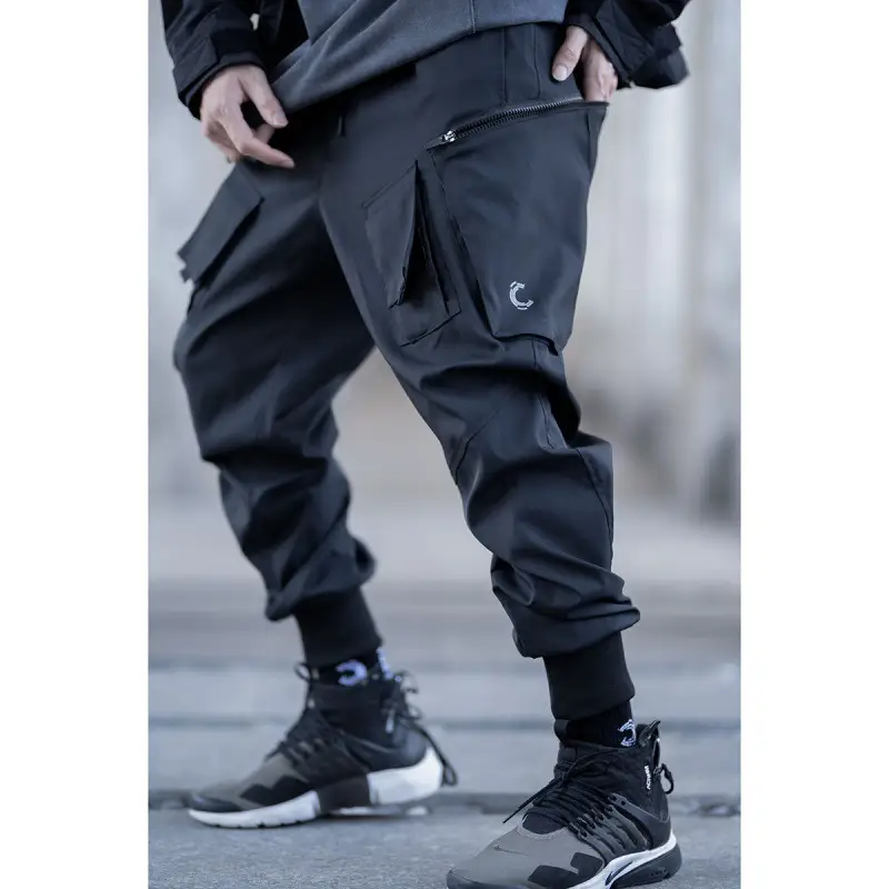 Fashion Autumn And Winter Loose-Fitting Tooling Casual Trousers