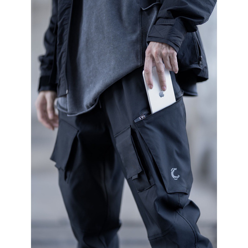 Fashion Autumn And Winter Loose-Fitting Tooling Casual Trousers