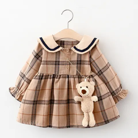 Baby Girl Spring and Autumn Long Sleeve Dress