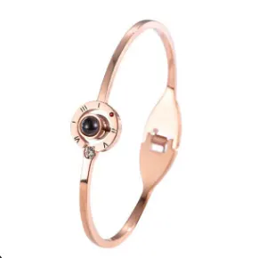 Japanese and Korean Version of Color Gold 18K Rose