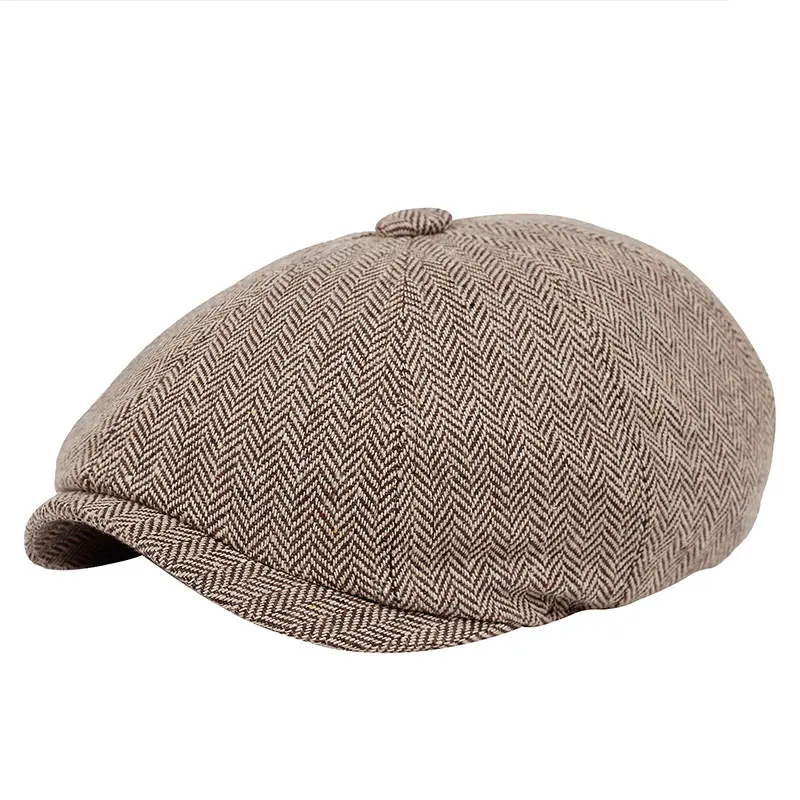 Vintage Literature Duck Tongue Octagonal Hat