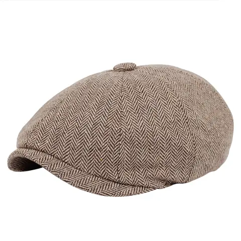 Vintage Literature Duck Tongue Octagonal Hat