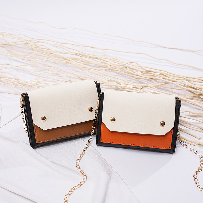One-Shoulder Small Square Bag Foreign Trade Wholesale Custom New Chain Messenger
