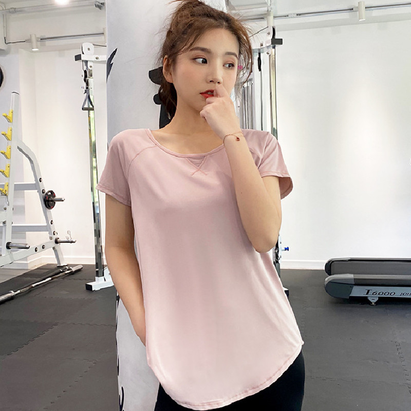 Sports Top Loose Short-sleeved Quick-drying T-shirt Yoga Wear