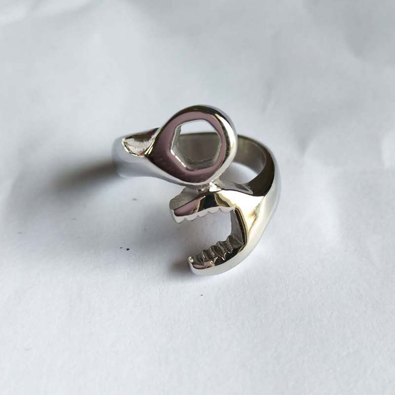 Fashion Creative Stainless Steel Wrench Ring