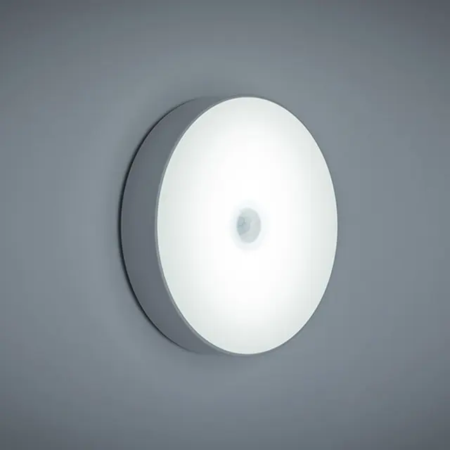 New LED Body Induction Small Night Light USB Charging
