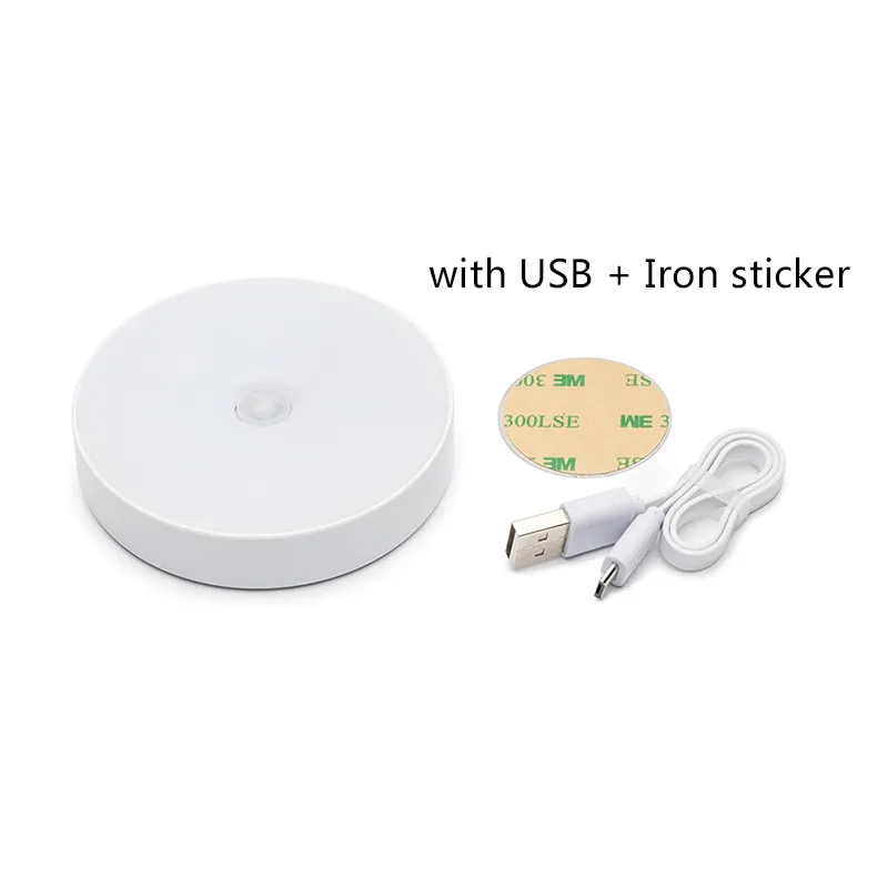 New LED Body Induction Small Night Light USB Charging – image 4