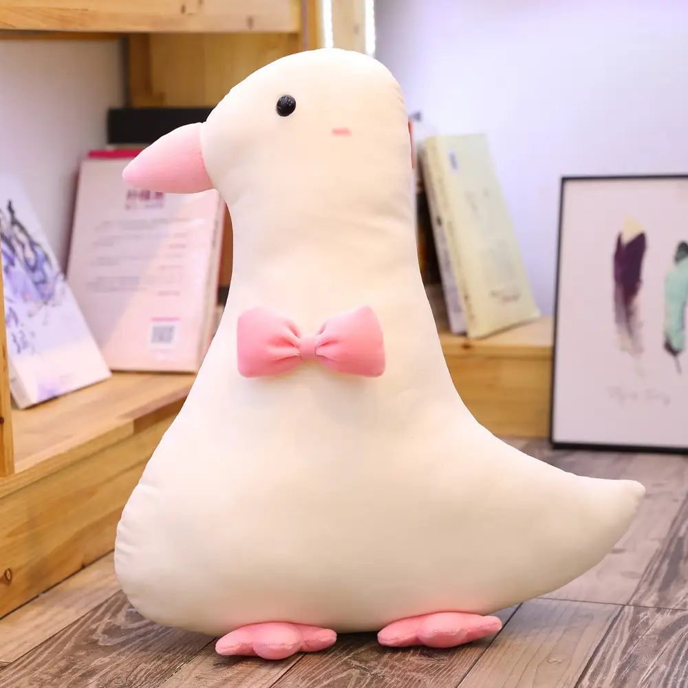 Big White Duck Plush Toy Doll Birthday Gift Grab Machine Doll
