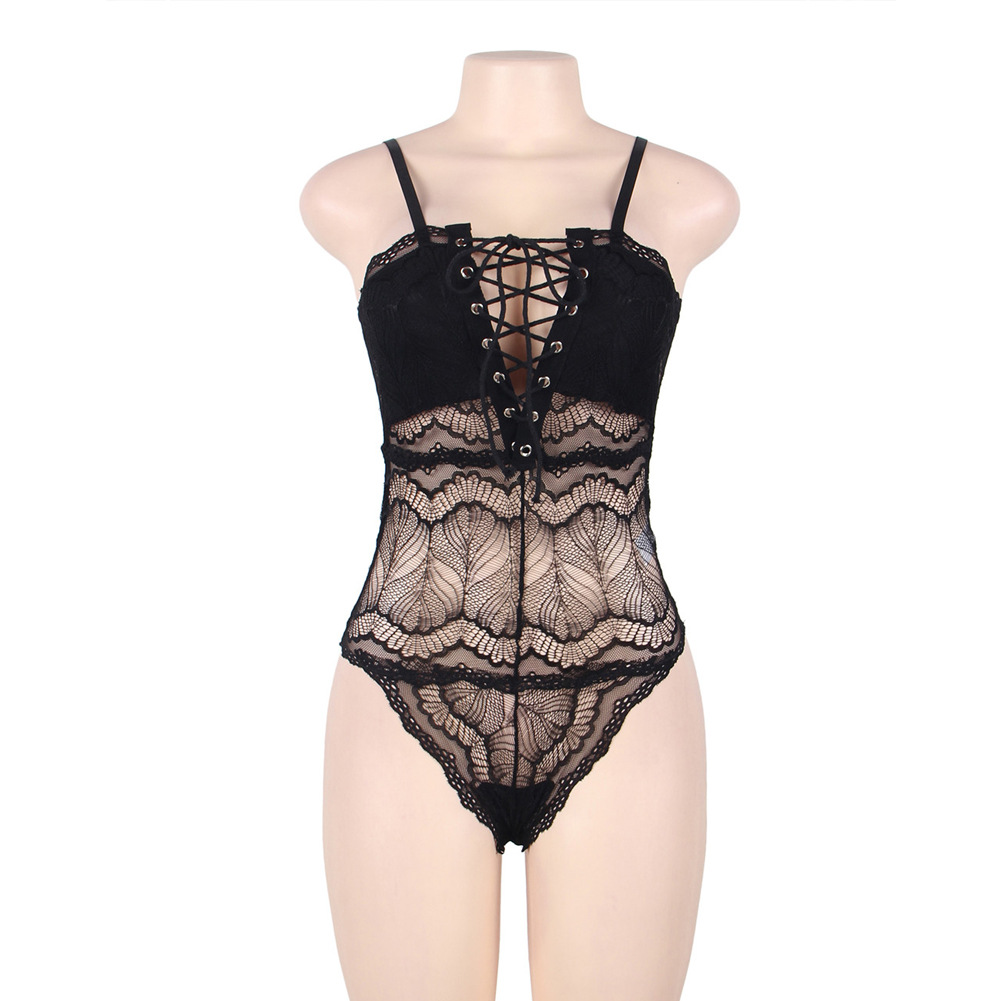 Title 8, European And American New Sexy Lace One-piece B...