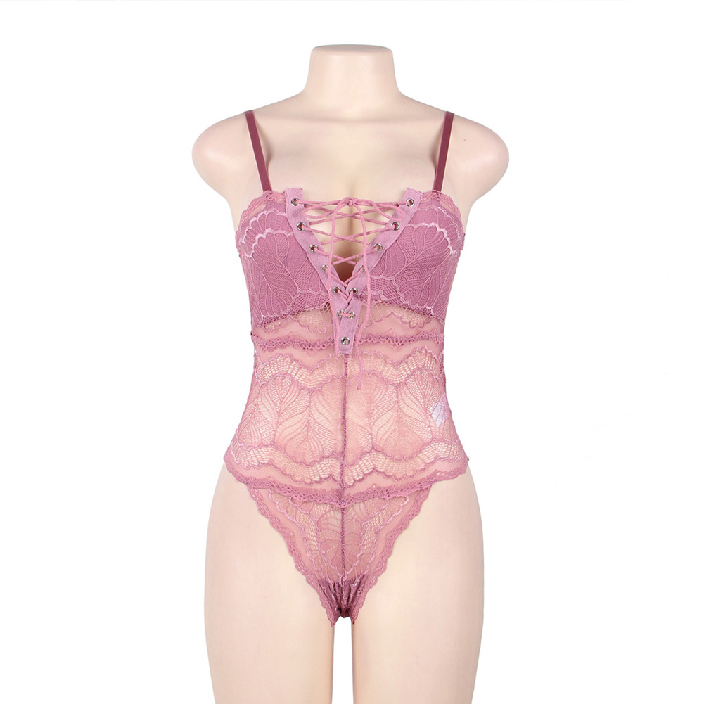 Title 6, European And American New Sexy Lace One-piece B...