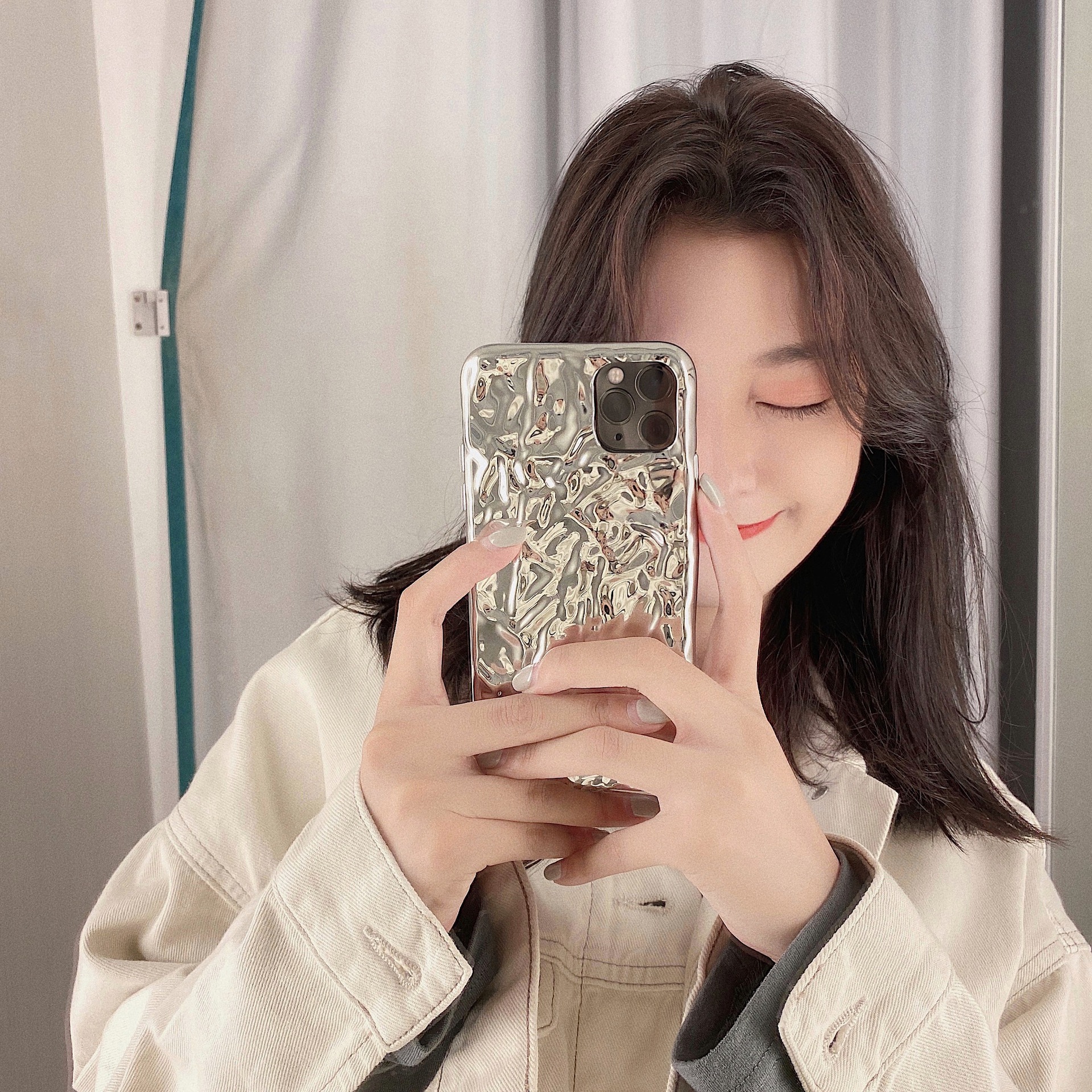 Web Celebrity Seal Sail Tin Foil Sequined Mobile Phone Case For Application - Image 5