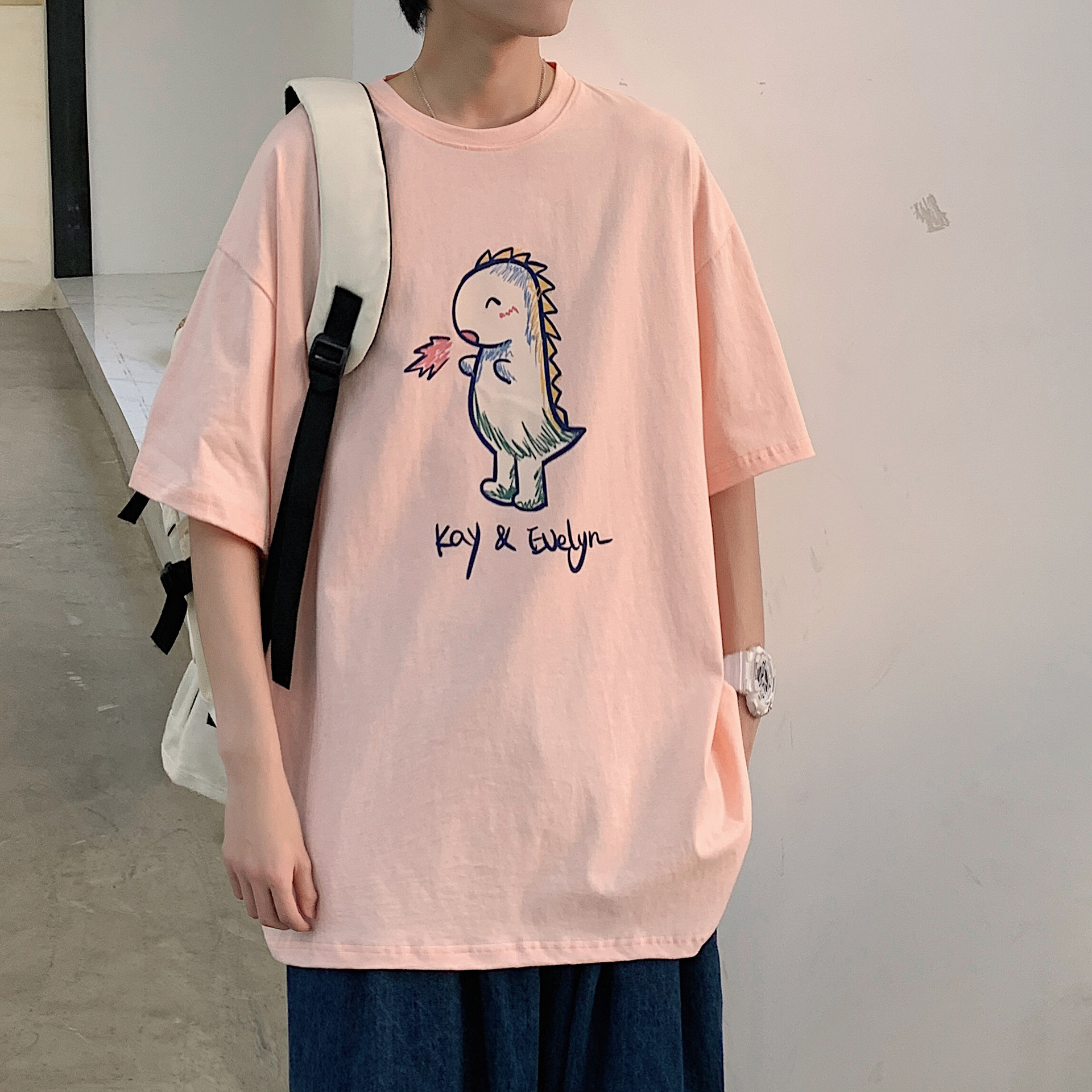 Cartoon T-shirt Super Hot Couple Outfit Top