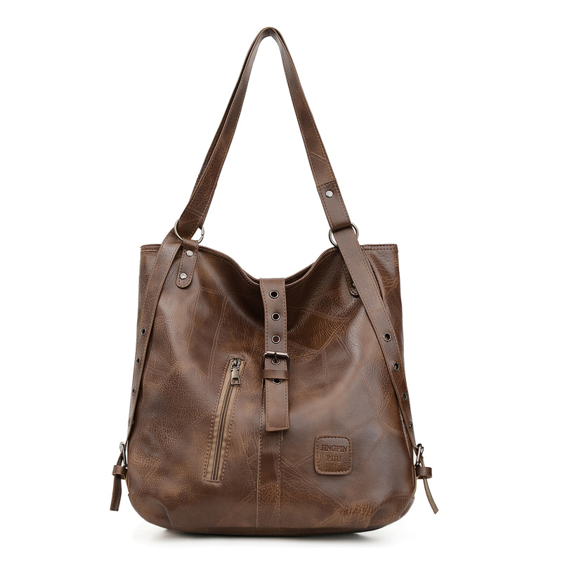 Title 6, Vintage Bucket Bag Popular Handbag Large Capaci...