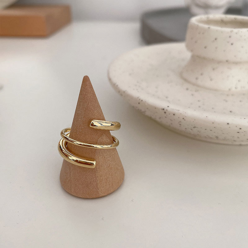 South Korea Ins Cold Wind Niche Metal Ring