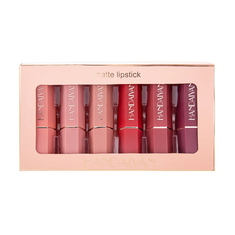 Matte Lipstick Gift Box Set Non-stick Cup