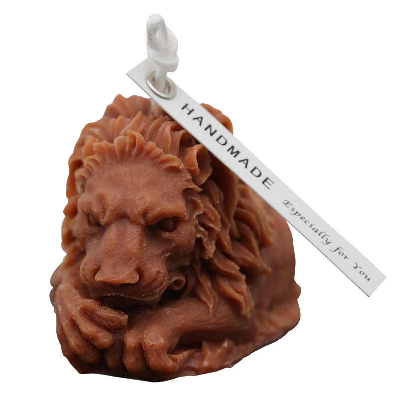 Create Stunning Sculptural Candles at Home — 3D Lion Silicone Candle Mold - View 2 of 6 | BigMoetsy