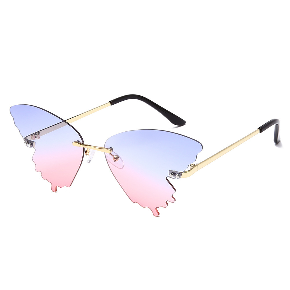 Title 3, Sex Butterfly Sunglasses Men and Women Trend Co...