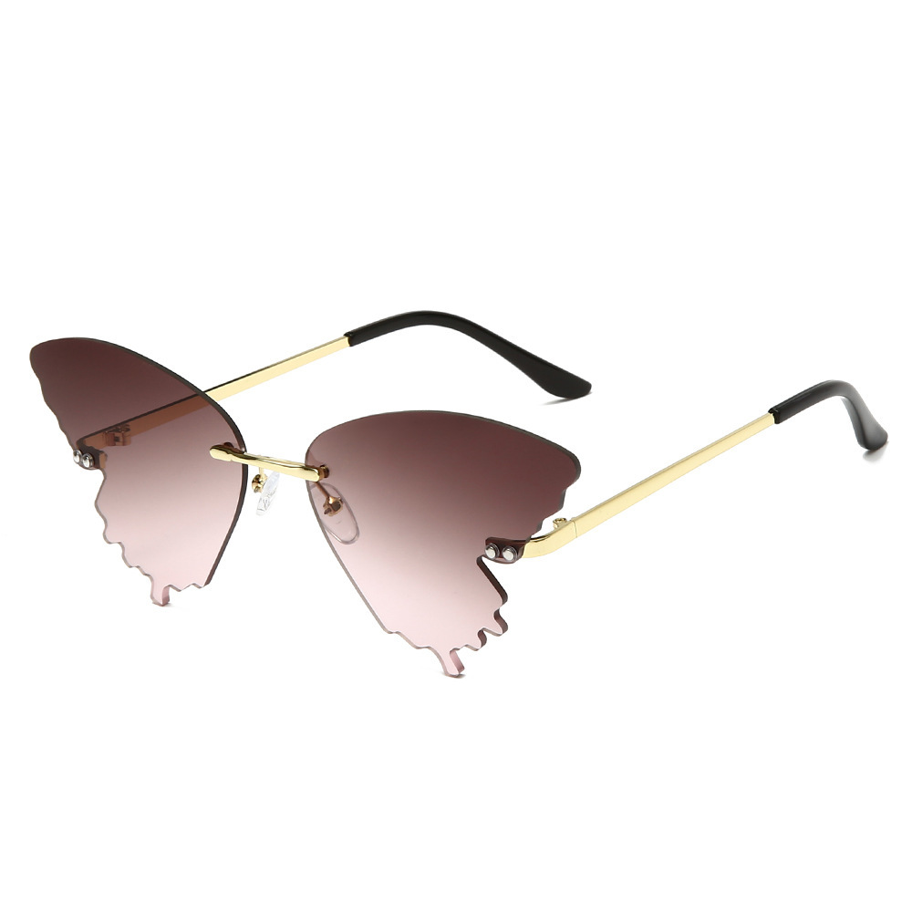 Title 5, Sex Butterfly Sunglasses Men and Women Trend Co...