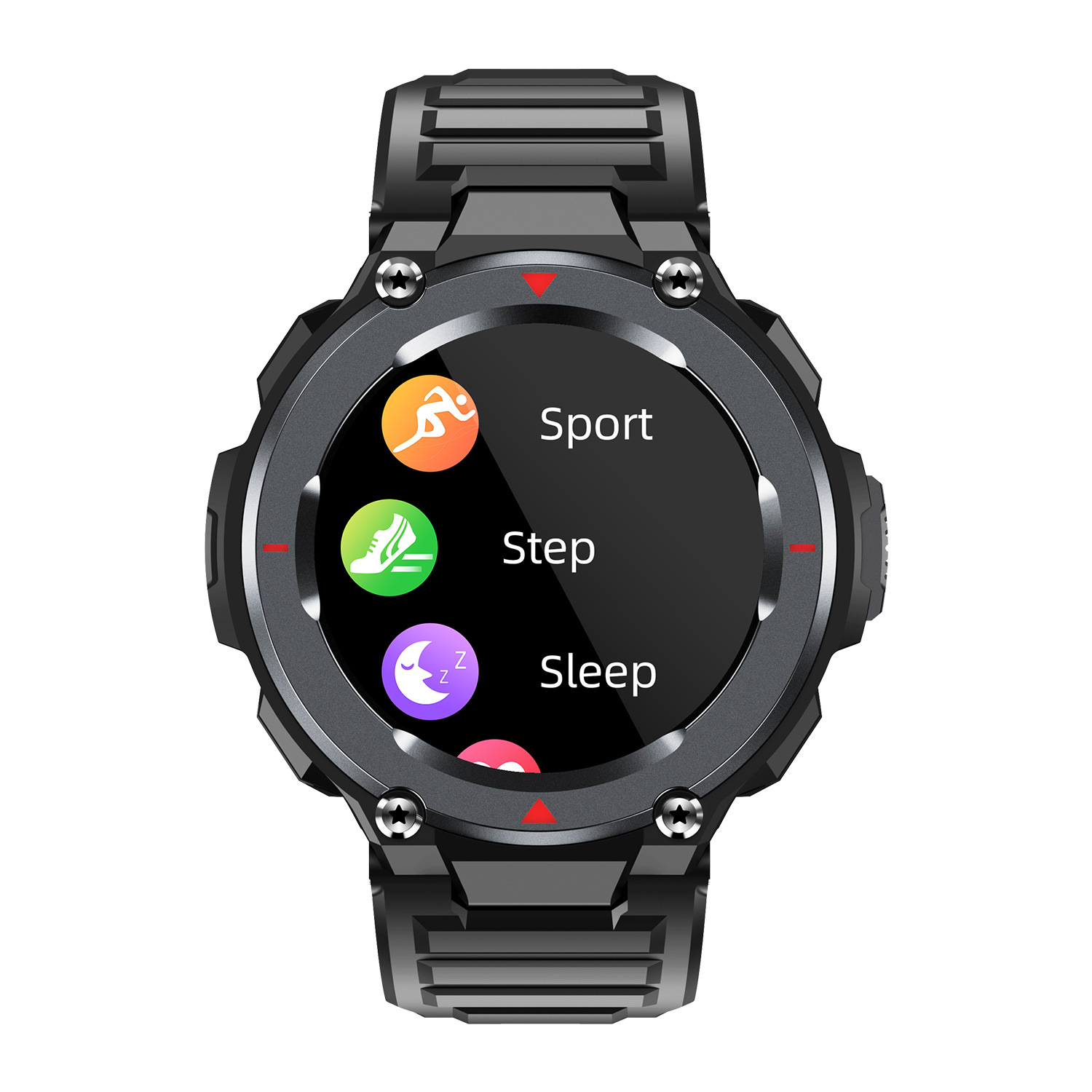 S25 Round Screen Smart Sports Watch Large Battery Long Standby