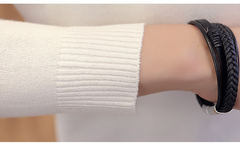 Men's Slim-Fit Color-Block Sweater