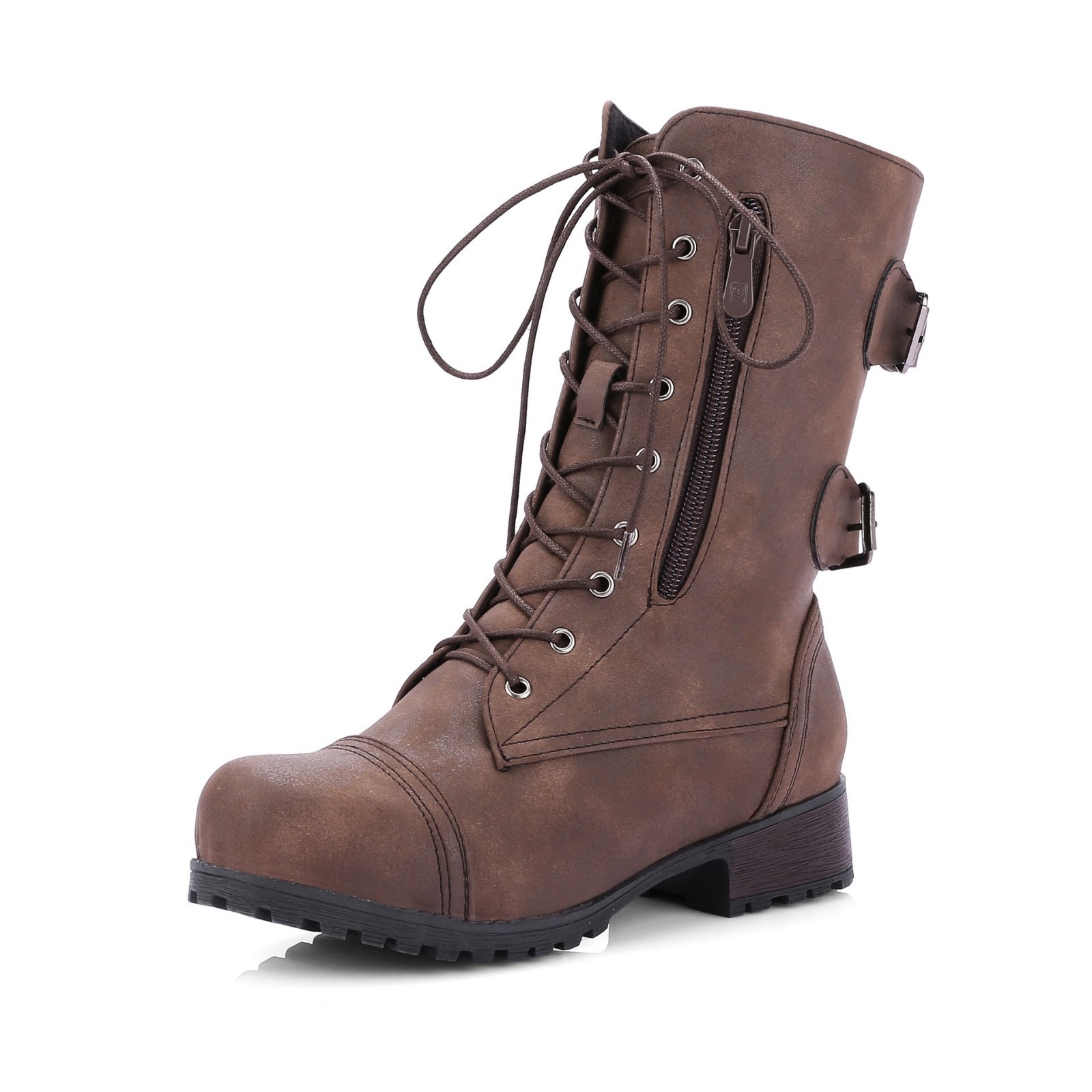 Women's Plus Size Cross Strap High Boots