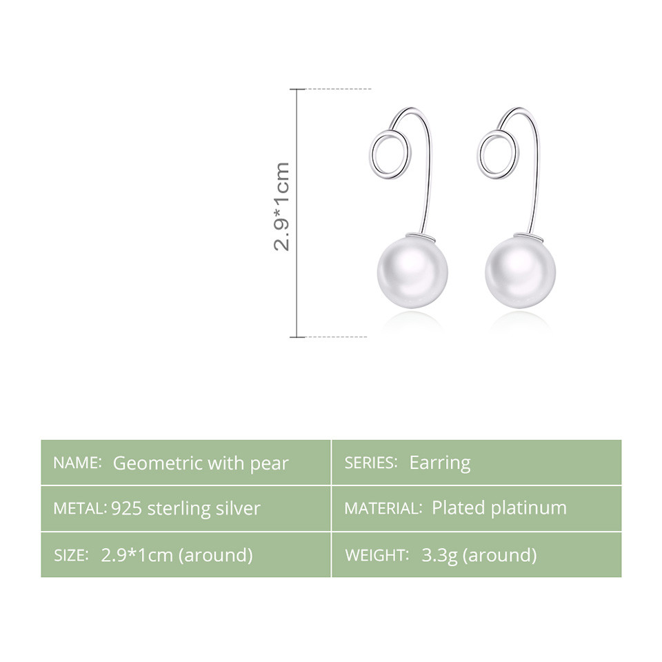 Sterling Silver Earrings Hypoallergenic Ear Line
