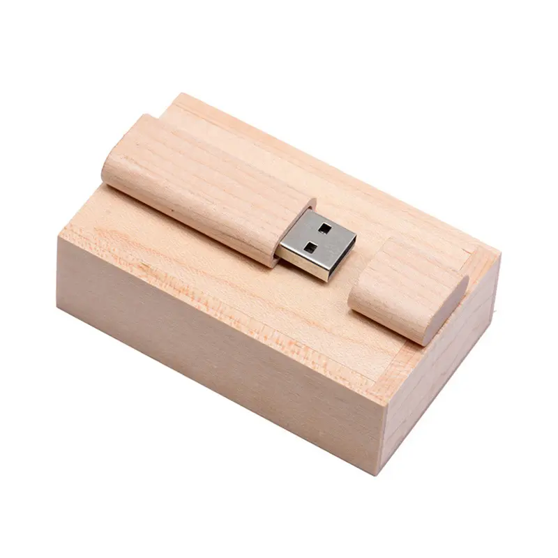 U Disk 32GB Wooden USB Flash Drive