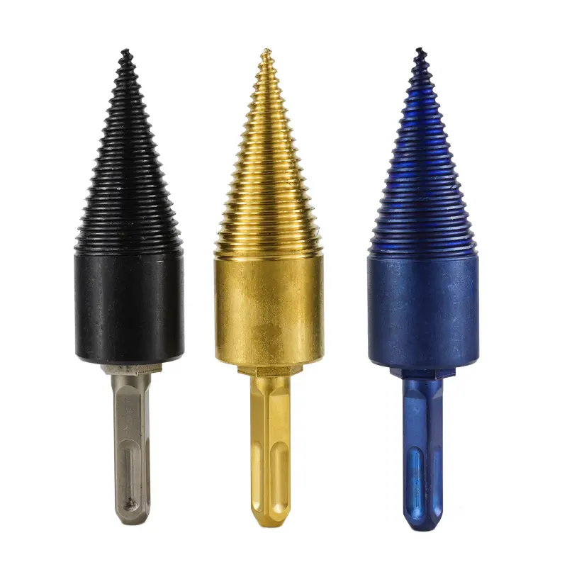 Household Wood Splitting Drill Bit Artifact