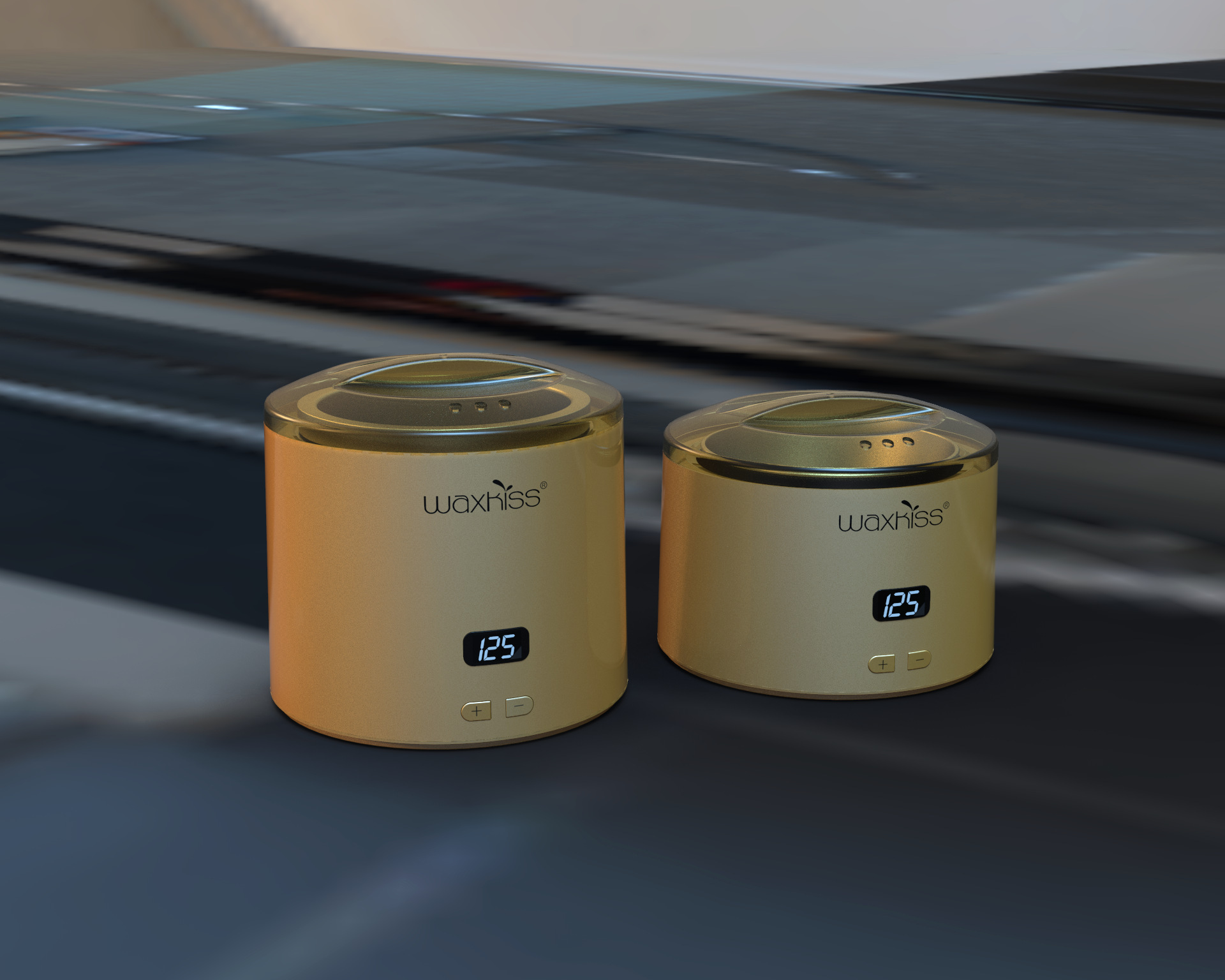 Solid Wax Canned Wax Melter (White-1PC)