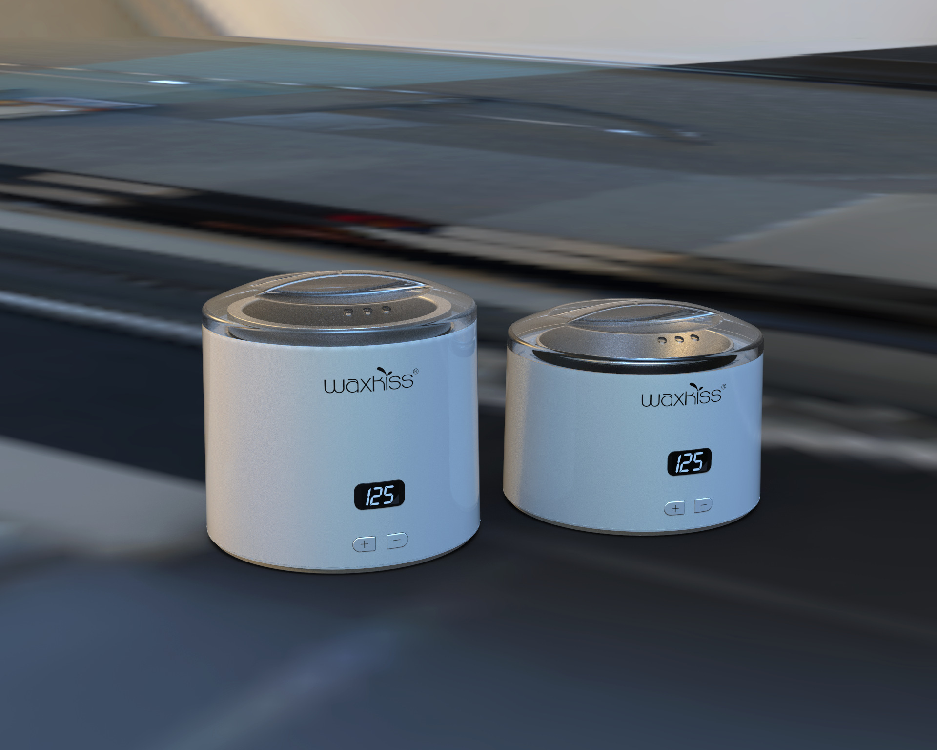 Solid Wax Canned Wax Melter (White-1PC)