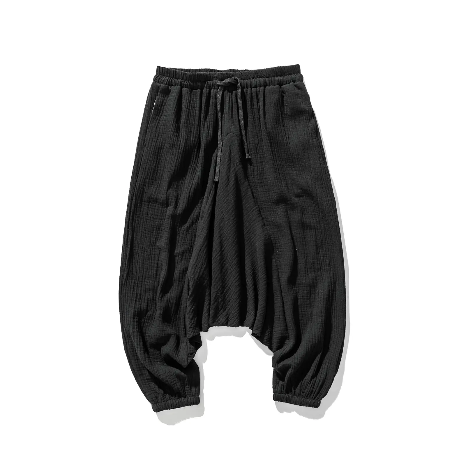 Chinese Style Men's Cotton And Linen Harlan