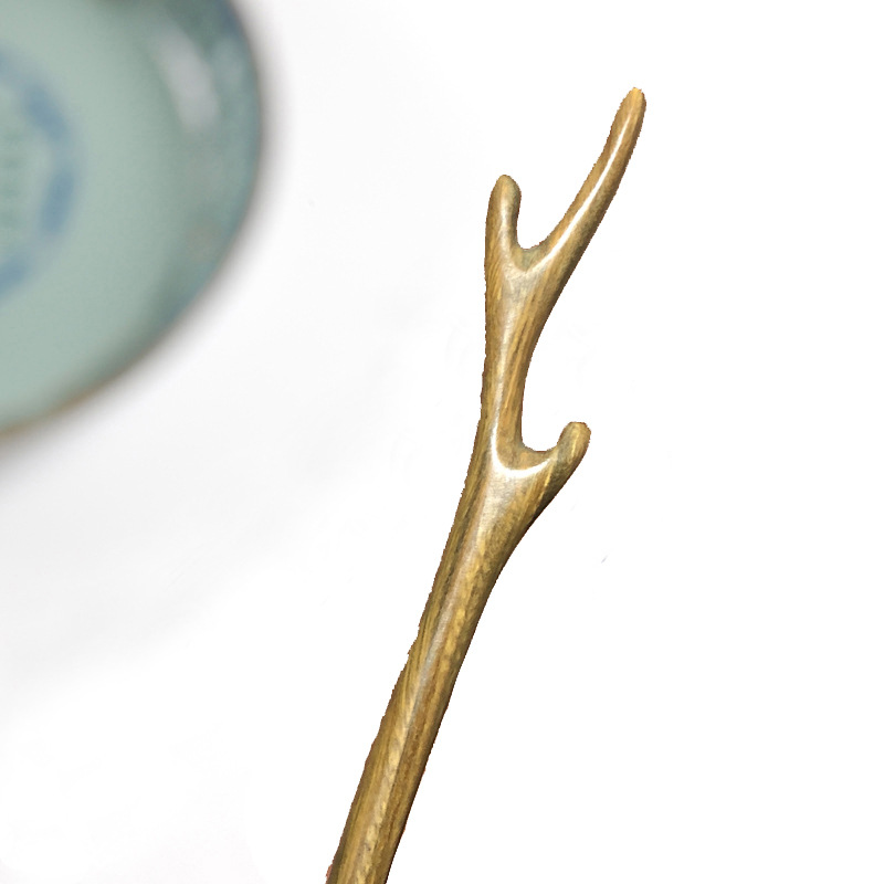 Dragon Horn Ebony Hairpin Classical Hairpin 