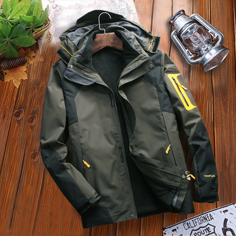 Jacket Men's Winter Three-In-One Two-Piece Ski Suit