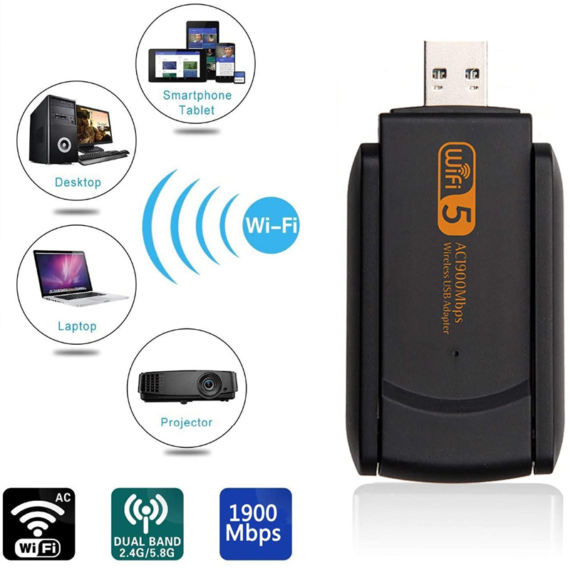 Usb Wireless Network Card Gigabit Free Drive — foto 2