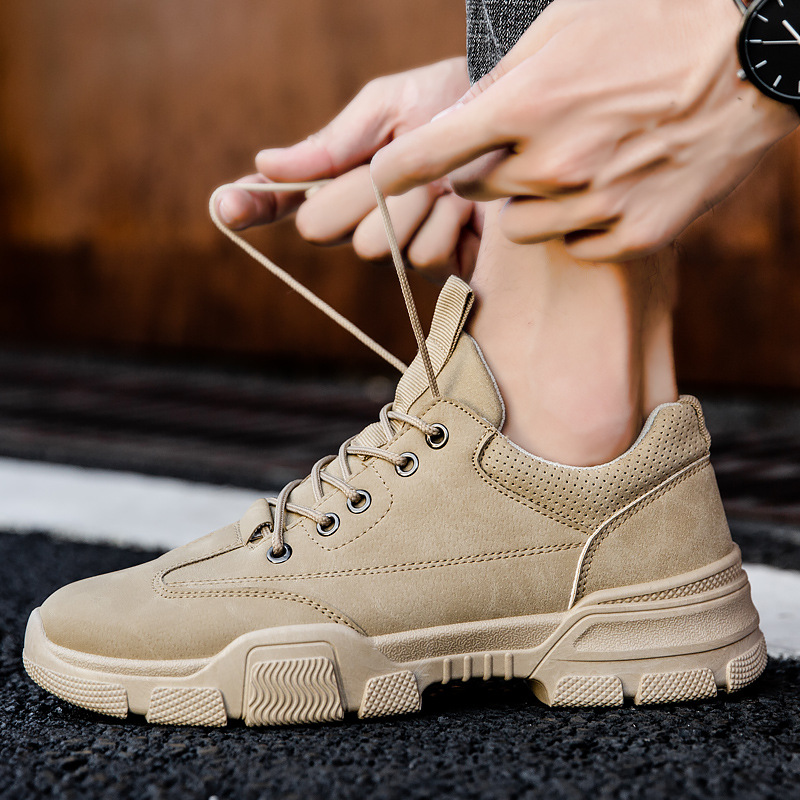 Short Boots British Tooling Boots Men's Casual Shoes