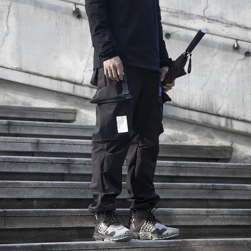 Tighten Waist Multi-Pocket Extreme Capacity Men And Women Trousers
