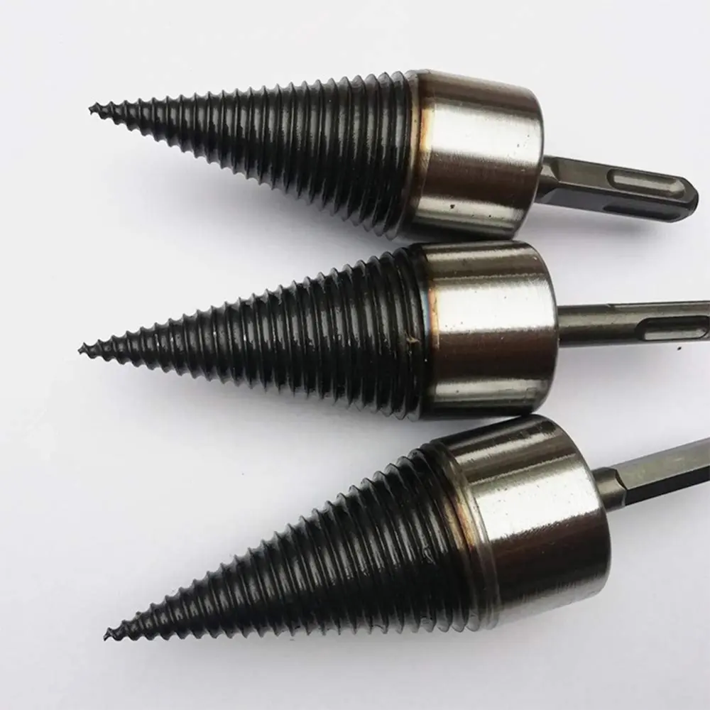 Hammer Drill and Hexagonal Hardened High-Hardness Split Bit